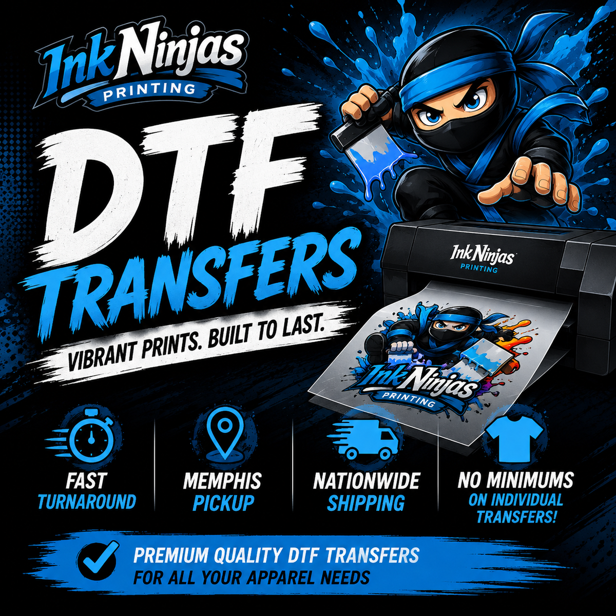 Custom DTF Transfer