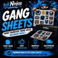 Custom DTF Gang Sheet